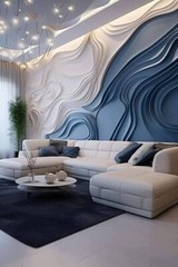 Wall accent ideas, wall art ideas, wall color theme, home decors and accents