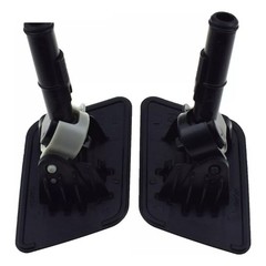 2pcs Optimized Sprayer Headlight Washer Nozzle Guard Corrosion Resistant for i40