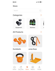 FitCoach – Fitness Flutter App | AI Fitness Assistant | Android + iOS | Laravel