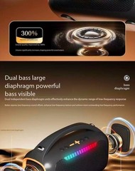 Outdoor Microphone and Speaker All-in-One Wireless Bass Bluetooth Speaker