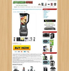 Kitchen Appliances Store Amazon, eBay, ClickBank Affiliate Website – AUTO UPDATE