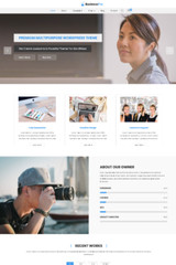 🥇 Business Pro Design 3 WordPress Website for Sale W/ Woocommerce & Customizer