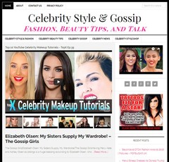 * CELEBRITY GOSSIP & STYLE * blog website business for sale w/ AUTOMATIC CONTENT
