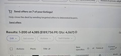 My entire INVENTORY of my Ebay store ~ A total of 4567 items Value $189,736~