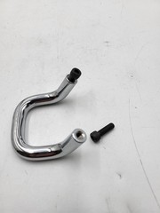 Threaded chrome ptd steel Pull Handles 2″ Ctr-to-Ctr 3/8″ dia.