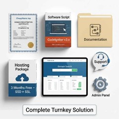 ESTABLISHED TURNKEY Website 4 Sale [CheapName] Domain + Website+ Hosting – Tools
