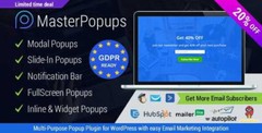 Master Popups GPL v3.8.7 – Popup Plugin for WordPress & Popup Editor