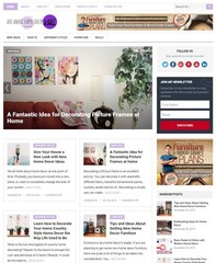 DFY HOME DECOR WORDPRESS THEME+FREE SETUP PRE-DESIGNED BANNERS AND ADS