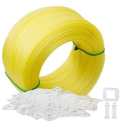 Box Strapping Kit 330ft x 1/2in Polypropylene Strapping with 100 Plastic Buckles