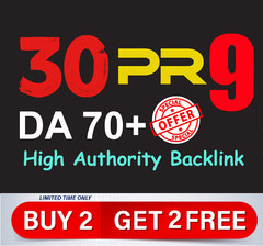 30 Backlinks 80+ DA Manually do Safe SEO Increase Google Rankings