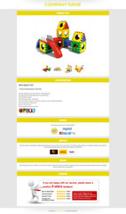 Ebay Listing Template HTML Professional Mobile Responsive Design Universal