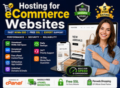 Hosting for eCommerce Websites – 🛒Unlimited Fast SSD, Free SSL | Just $14.99/Yr