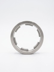 Precision CNC Machined Steel Locknut Bearing Retaining Ring Industrial Component