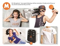 MR. MICROPHONE- ICONIC KARAOKE BRAND – MILLIONS SOLD -TRADEMARK FOR LICENSE/SALE