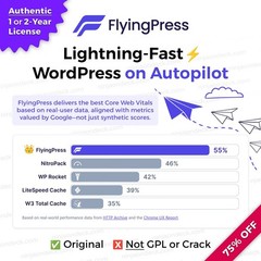 🥷 FlyingPress Official License ‒ 1-Year / 2-Year