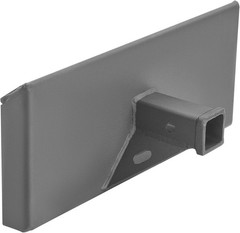 1/4″ Skid Steer Mount Plate 2″ Receiver Hitch 1500lbs Heavy Duty Steel
