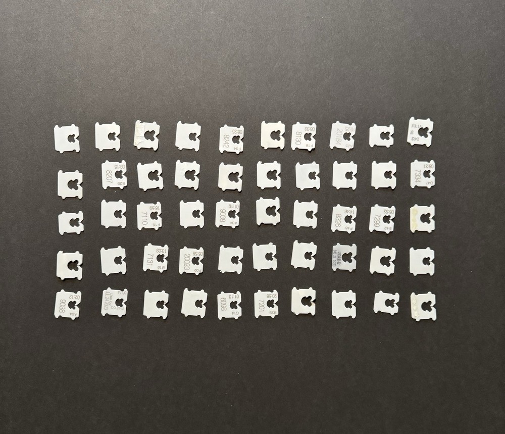 Plastic Bread Tabs Clips Tags Tater Tabs Bag of 50 Crafts