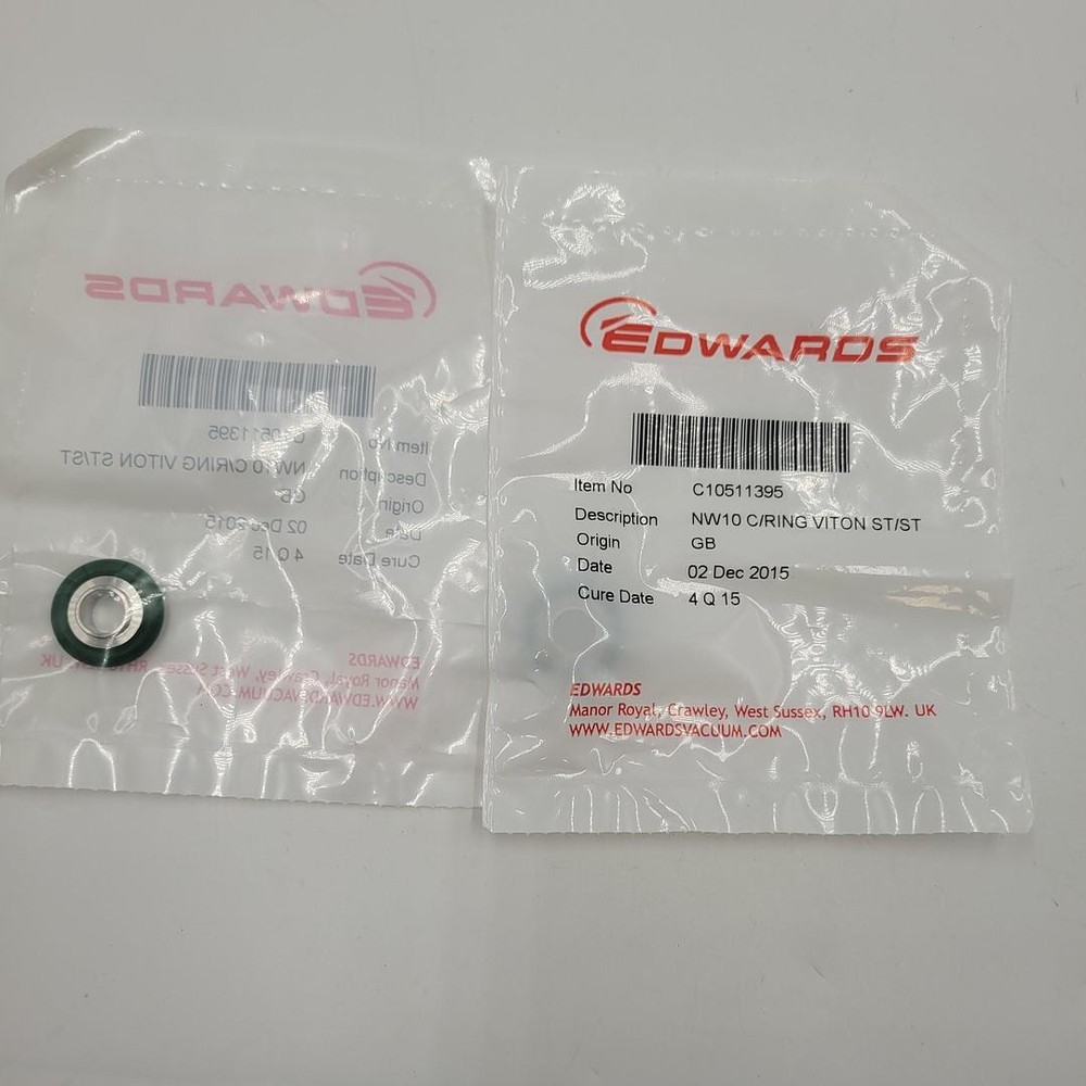 EDWARDS C10511395 o-ring NW10/10 C/RING VITON ST/ST