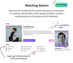 Online Dating Website – (MEMBERSHIP FEES INCOME)