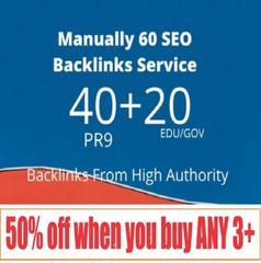 40 DA90 Profile Backlinks with 20 EDU Links (POWERFUL SEO Service)