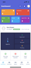 PayTrack Admin – Agents, Customers & Payments Management Flutter App, AndroidiOS