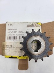MADLER 06B15 ROLLER CHAIN SPROCKET 3/8″ PITCH 15T 10MM MIN PLAIN BORE **IN BOX*