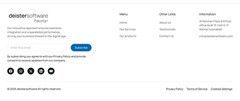 Enterprise App Development Website Template | Modern SaaS Landing Page | Busines