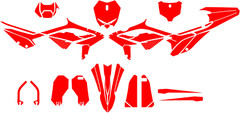 BETA RR RX 2023 2024 vector template a escala 1:1 REAL