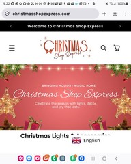 Shopify Drop Shipping Christmas Store and domain