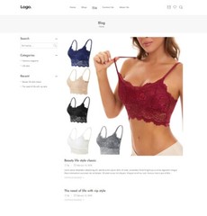 Dropshipping Website Business Affiliate Free Hosting + Products, Women Bras