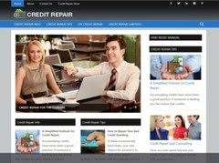 Profitable CREDIT REPAIR Turnkey Niche Website Business For Sale