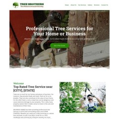 Tree Service Customized Business Website *SEE FULL DESCRIPTION*
