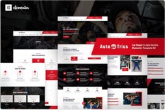 Car service repair wordpress KIT AutoTrics – Car Repair & Auto Service Element