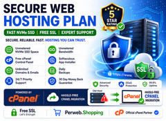 Secure Web Hosting Plan – 🔒 Free SSL, Ultra-Fast Unlimited SSD | Only $14.99/Yr