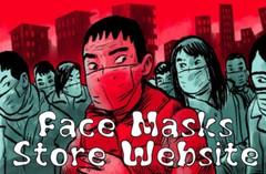ECOMMERCE ONLINE FACE MASKS SHOP STORE AMAZON AFFILIATE WEBSITE