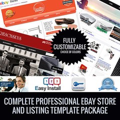 eBay store design and ebay listing HTML eBay template design services 2021