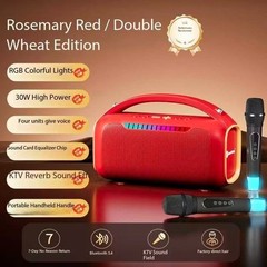 Outdoor Microphone and Speaker All-in-One Wireless Bass Bluetooth Speaker