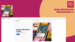eBay Store Design for Fashion & Clothing Brands | Custom HTML Template