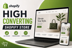 Complete Shopify Store Design & Setup Service | Professional Website