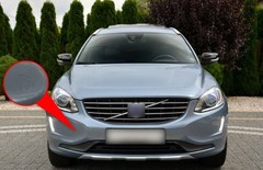 FIT TO VOLVO XC60 FL FACELIFT FRON HOOK COVER BUMPER STOSSTANGE Haken-Abdeckung