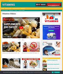 VITAMIN SUPPLEMENTS Website Business For Sale – Work From Home Internet Business