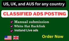 Post Your Ads on 170 USA & UK Top Classified Ad Posting Sites