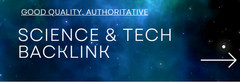 Science & Technology SEO Backlink (with good Authority) for your Website Blogger