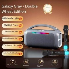 Outdoor Microphone and Speaker All-in-One Wireless Bass Bluetooth Speaker
