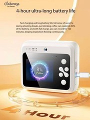 Saika Meng instant camera can take photos and print digital color images