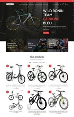 Turnkey Bikes Store Website Affiliate / Dropshipping Website