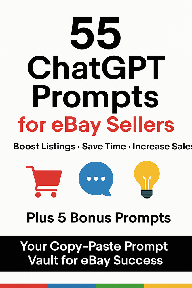 AI Prompts for eBay Sellers | Boost Listings, Titles, Descriptions & Sales