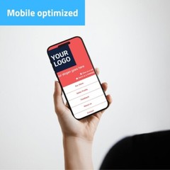 eBay Template RESPONSIVE Classic – red – NO CODING REQUIRED