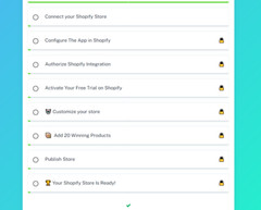 Shopify store completely configured for dropshipping to sale