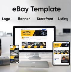 2024 eBay Storefront HTML listing template design